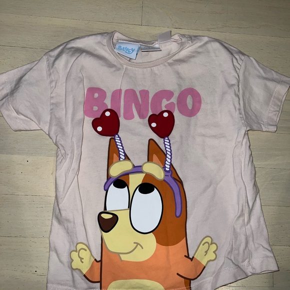 Zara kids bluey bingo shirt 3-4Y - Picture 2 of 4